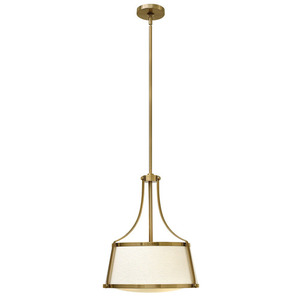 H3523BC Charlotte Down Light Pendant Light - Brushed Caramel