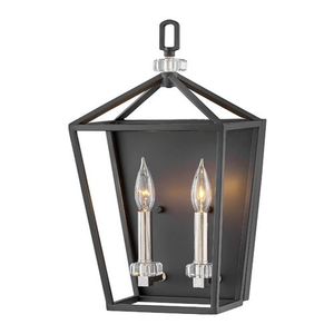 H3532BK Stinson Multi Bulb Wall Sconce - Black