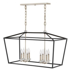 H3534BK Stinson Linear Pendant Pendant Light - Black