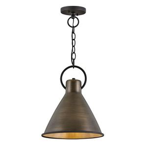 H3557DS Winnie Down Light Pendant Light - Dark Antique Brass