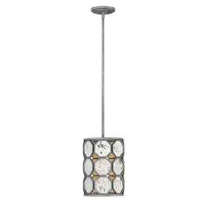 H3567BV Lara Mini-Pendant Pendant Light - Brushed Silver