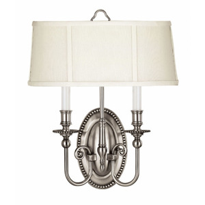 H3610PW Oxford Multi Bulb Wall Sconce - Pewter