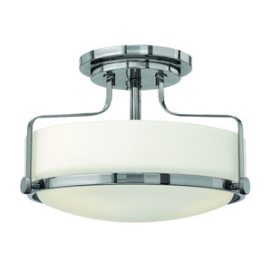 H3641CMGU24 Harper Semi Flush Mount Ceiling Light - Chrome