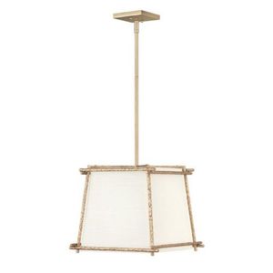 H3677CPG Tress Down Light Pendant Light - Champagne Gold