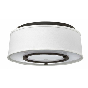 H3701KZ Harrison Flush Mount Ceiling Light - Buckeye Bronze