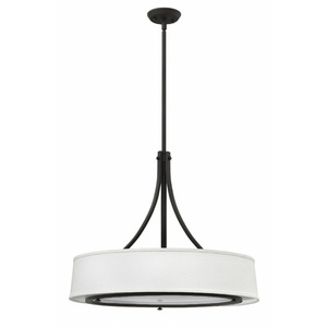 H3705KZ Harrison Drum Pendant Pendant Light - Buckeye Bronze