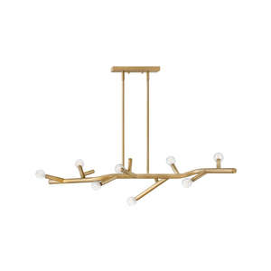 H37095LB Twiggy Linear Pendant Pendant Light - Light Brass