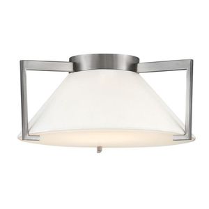 H3721AN Calla Flush Mount Ceiling Light - Antique Nickel