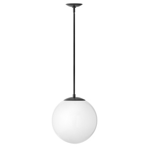 H3744BKWH Warby Down Light Pendant Light - Black