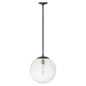 H3744DZ Warby Down Light Pendant Light - Aged Zinc