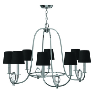 H3758CM Marielle Mid Sized Chandelier Chandelier - Chrome