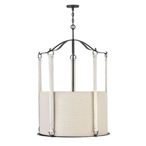 H3766BGR Telluride Drum Pendant Pendant Light - Brushed Graphite