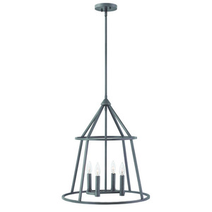 H3773GZ Middleton Entrance / Foyer Pendant Light - Graphite Bronze