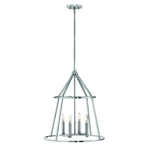 H3773PN Middleton Entrance / Foyer Pendant Light - Polished Nickel