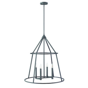 H3774GZ Middleton Entrance / Foyer Pendant Light - Graphite Bronze