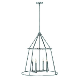 H3774PN Middleton Entrance / Foyer Pendant Light - Polished Nickel