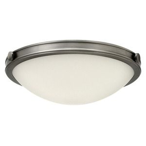 H3782AN Maxwell Flush Mount Ceiling Light - Antique Nickel