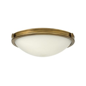 H3783HBLED Maxwell Flush Mount Ceiling Light - Heritage Brass