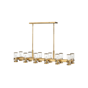 H38108HB Reeve Linear Pendant Pendant Light - Heritage Brass