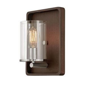 H3810DW Eton 1 Bulb Wall Sconce - Dark Walnut H3810DW Eton 1 Bulb Wall Sconce - Dark Walnut