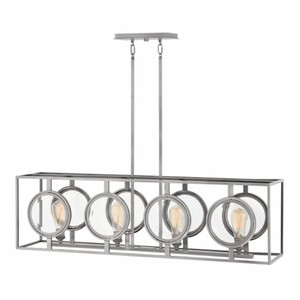 H3926PL Fulham Linear Pendant Pendant Light - Polished Antique Nickel