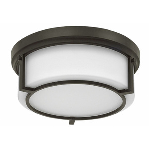 H3971KZ Weston Flush Mount Ceiling Light - Buckeye Bronze