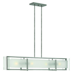 H3996BN Latitude Linear Pendant Pendant Light - Brushed Nickel