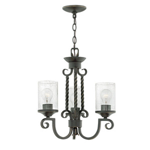 H4013OLCL Casa Mini Chandelier - Olde Black