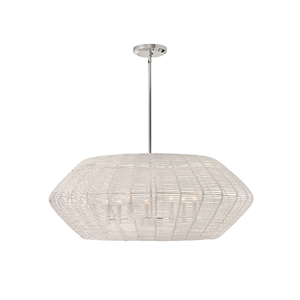 H40385PCM Luca Drum Pendant Pendant Light - Polished Chrome*