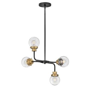 H40694BK Poppy Entrance / Foyer Pendant Light - Black