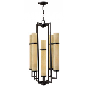 H4099RI Cordillera Large Foyer Chandelier Chandelier - Rustic Iron