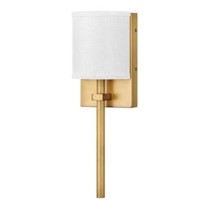 H41010HB Avenue 1 Bulb Wall Sconce - Heritage Brass