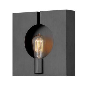 H41310BGR Ludlow 1 Bulb Wall Sconce - Brushed Graphite