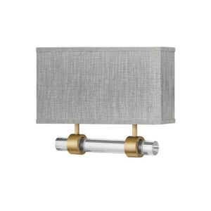 H41603HB Luster 1 Bulb Wall Sconce - Heritage Brass H41603HB Luster 1 Bulb Wall Sconce - Heritage Brass