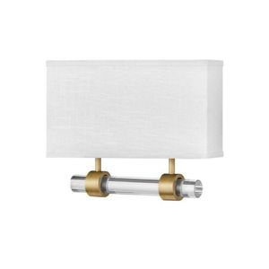 H41604HB Luster 1 Bulb Wall Sconce - Heritage Brass H41604HB Luster 1 Bulb Wall Sconce - Heritage Brass