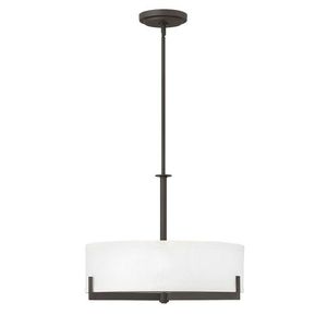 H4234OZ Hayes Drum Pendant Pendant Light - Oil Rubbed Bronze