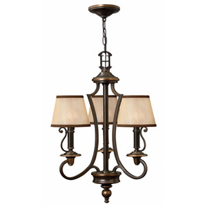 H4243OB Plymouth Mini Chandelier - Olde Bronze