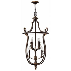 H4258OB Plymouth Entrance / Foyer Pendant Light - Olde Bronze