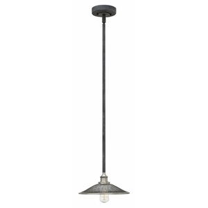 H4367DZ Rigby Down Light Pendant Light - Aged Zinc