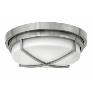 H4381BN Halsey Flush Mount Ceiling Light - Brushed Nickel H4381BN Halsey Flush Mount Ceiling Light - Brushed Nickel