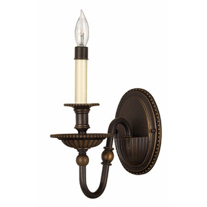 H4410OB Oxford 1 Bulb Wall Sconce - Olde Bronze H4410OB Oxford 1 Bulb Wall Sconce - Olde Bronze