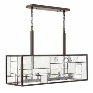 H4575KZ Mondrian Linear Pendant Pendant Light - Buckeye Bronze