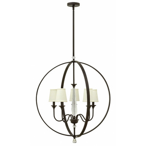 H4605OZ Waverly Entrance / Foyer Pendant Light - Oil Rubbed Bronze