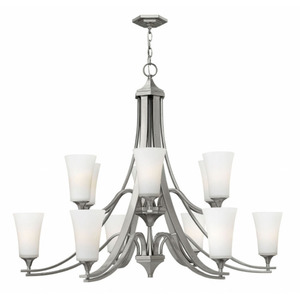 H4639BN Brantley Large Foyer Chandelier Chandelier - Brushed Nickel