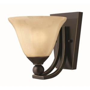 H4650OBGU24 Bolla 1 Bulb Wall Sconce - Olde Bronze / Amber Seedy H4650OBGU24 Bolla 1 Bulb Wall Sconce - Olde Bronze / Amber Seedy