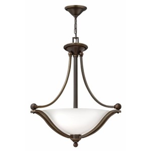 H4652OBOPL720 Bolla Up Light Pendant Light - Olde Bronze / Opal