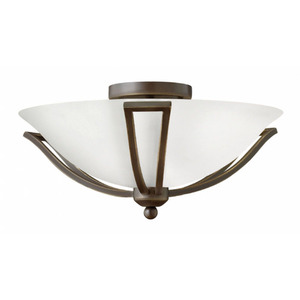 H4660OBOPL720 Bolla Flush Mount Ceiling Light - Olde Bronze / Opal H4660OBOPL720 Bolla Flush Mount Ceiling Light - Olde Bronze / Opal