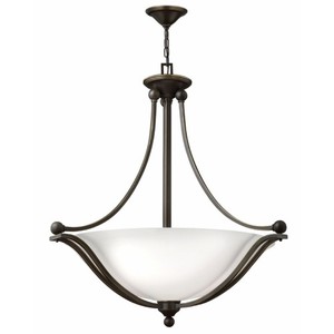 H4664OBOPL720 Bolla Up Light Pendant Light - Olde Bronze / Opal