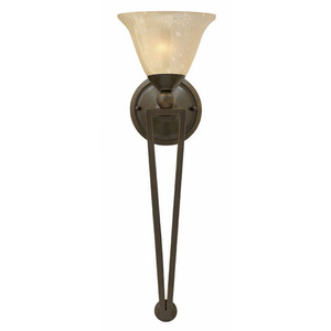 H4671OB Bolla 1 Bulb Wall Sconce - Olde Bronze / Amber Seedy H4671OB Bolla 1 Bulb Wall Sconce - Olde Bronze / Amber Seedy