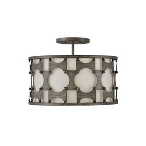 H4733WBZ Carter Semi Flush Mount Ceiling Light - Bronze